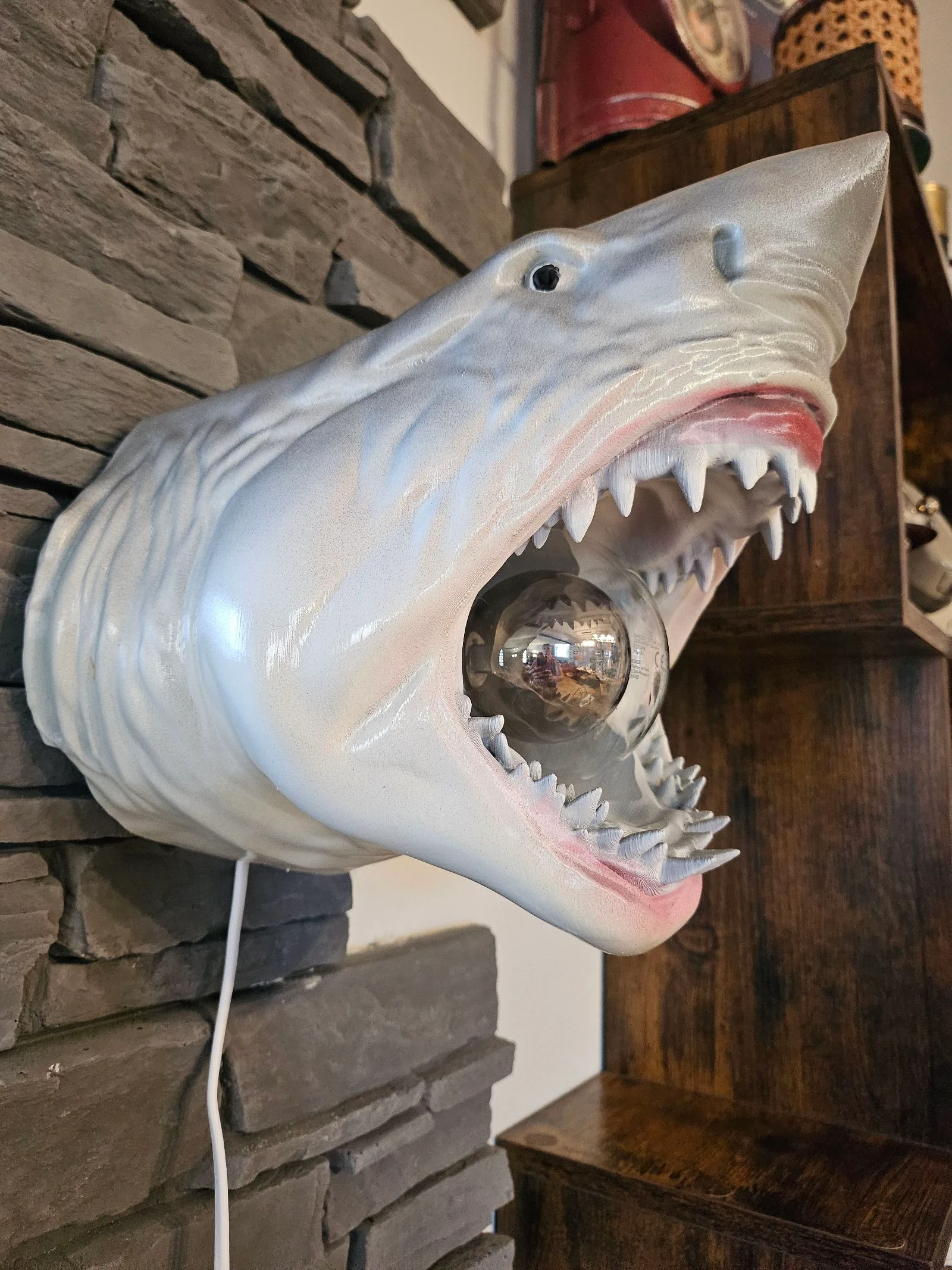 Lampe grand Requin blanc – photo 9